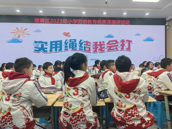 劳动赋能 乐享成长——翠屏区2023年小学劳动教育优质课展评活动