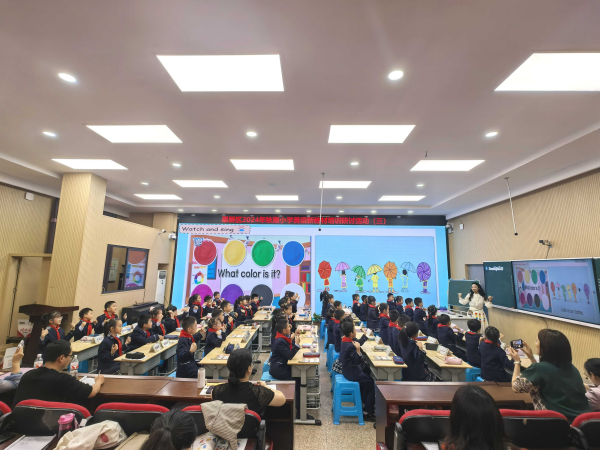 聚焦新课标 深耕新教材 赋能新课堂——翠屏区2024年秋期小学英语新教材培训研讨活动
